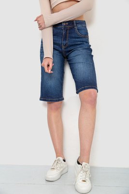 Шорти жіночі джинсові, колір темно-синій, 226R2016 226R2016 фото